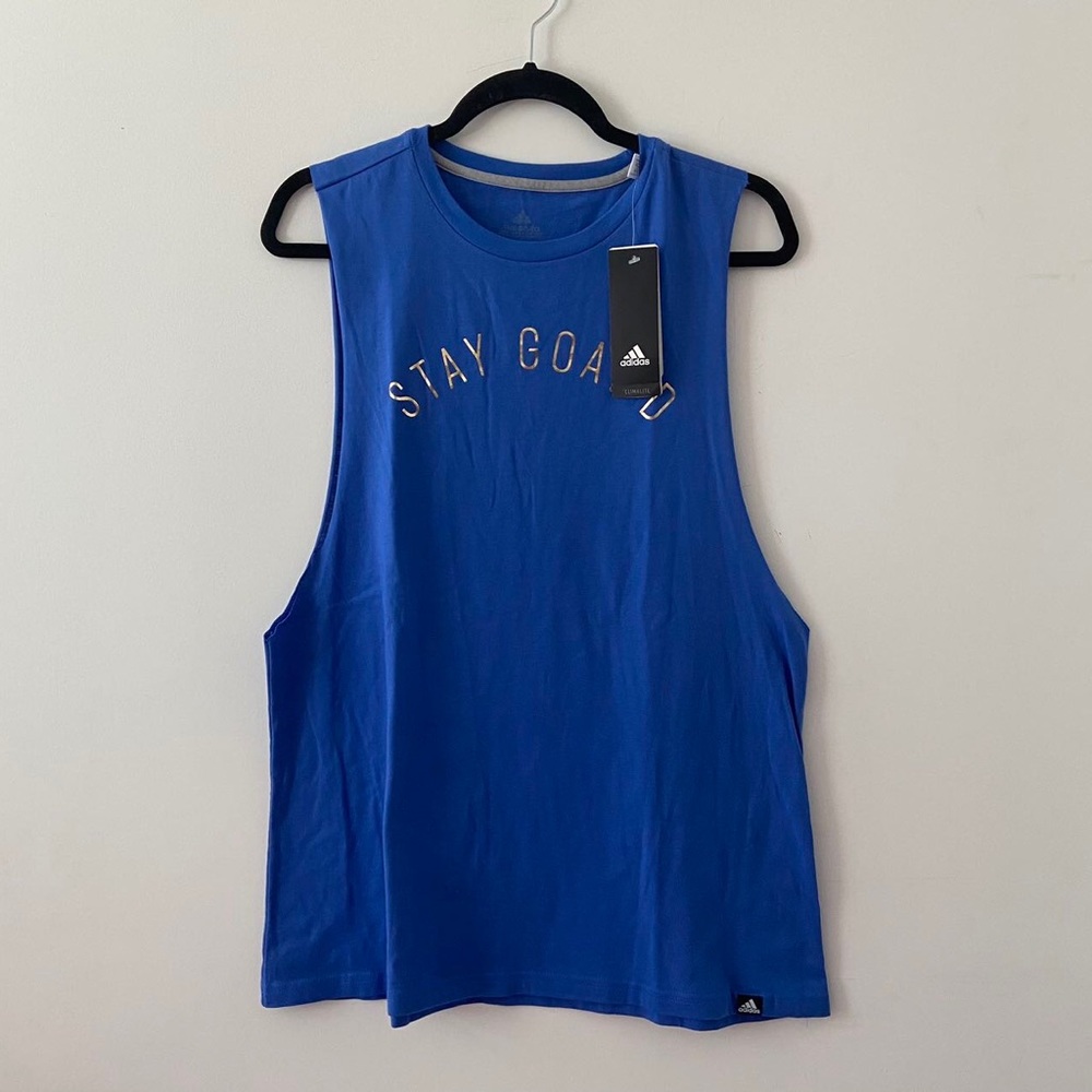Women’s Adidas Stay Goal’d Tank Size Large